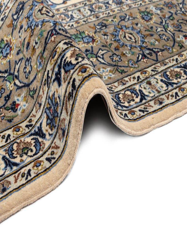 Detail image of  10' 1 x 12' 6 Kashan Wool Rug