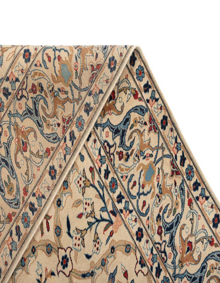 Detail image of  7' 3 x 10' 1 Kashan Wool Rug