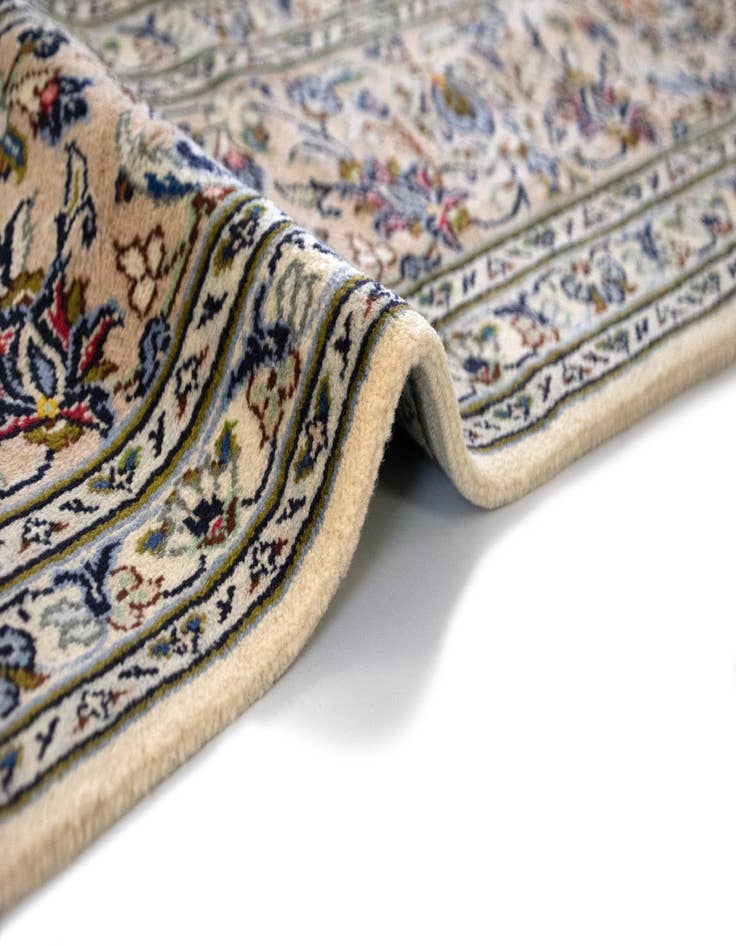 Detail image of  8' x 11' 2  Hand Knotted Kashan Persian Wool Rug