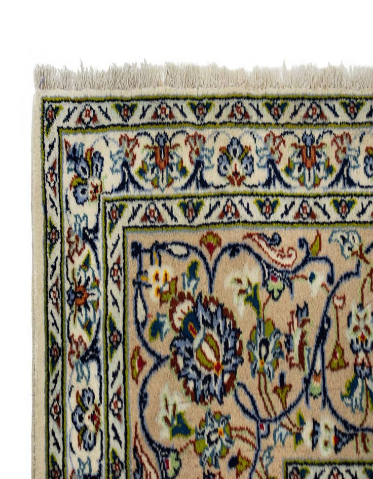 Detail image of  9' 11 x 13' 4  Hand Knotted Kashan Persian Wool Rug