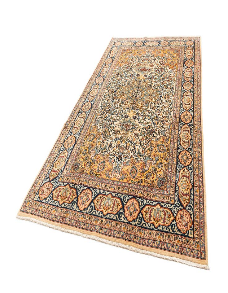 Detail image of  6' 10 x 11' 2 Kashan Rug