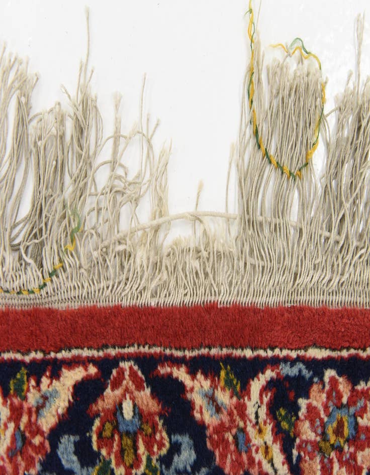 Detail image of  10' 3 x 12' 9  Hand Knotted Kashan Persian Wool Rug