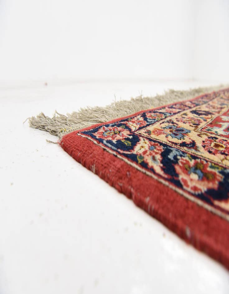 Detail image of  10' 3 x 12' 9  Hand Knotted Kashan Persian Wool Rug