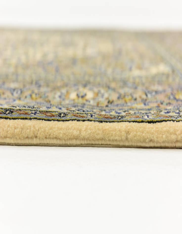 Detail image of  4' 6 x 7' 4  Hand Knotted Kashan Persian Rug