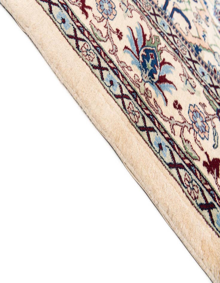 Detail image of  8' 1 x 10' 2  Hand Knotted Kashan Wool Rug