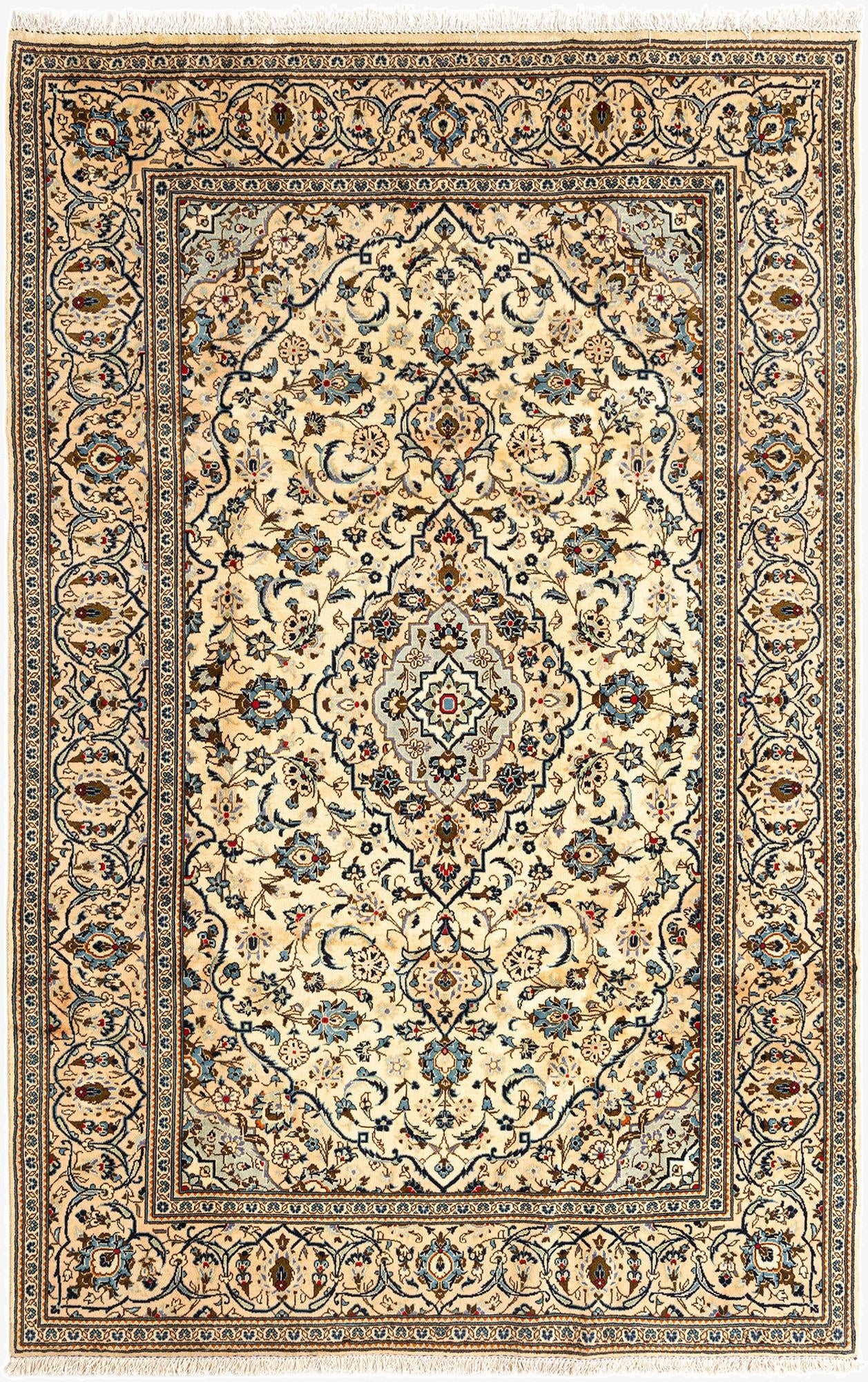  6' 5 x 10' Kashan Rug