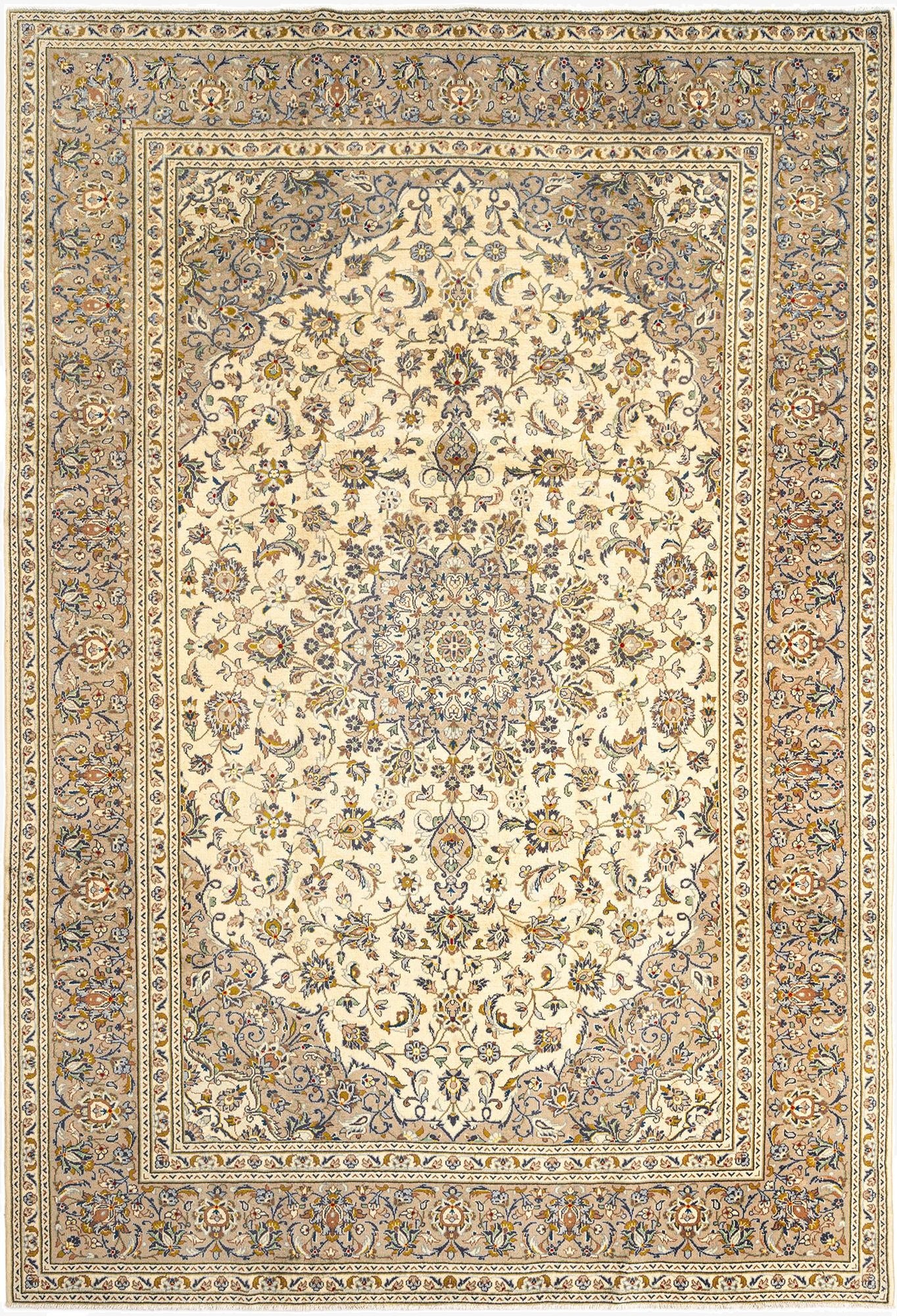  8' x 11' 11 Kashan Rug