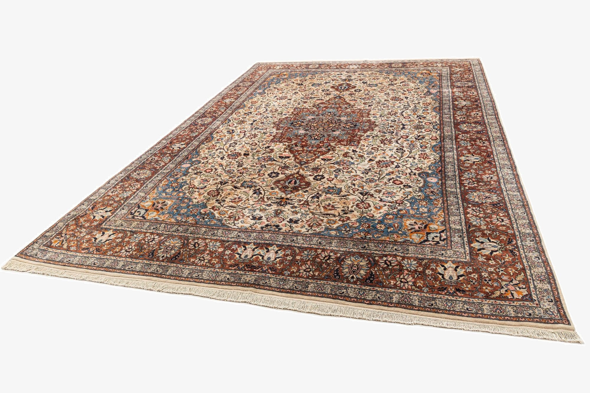  10' x 15' 1 Kashan Rug