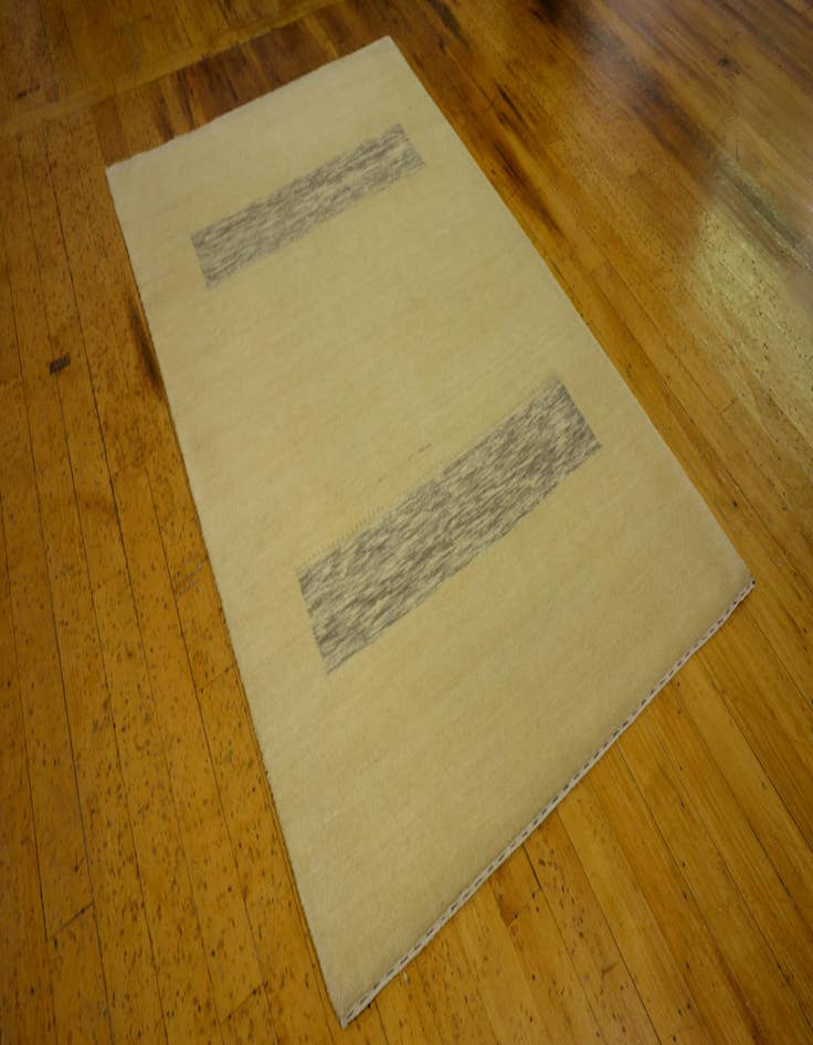 Detail image of  3' 11 x 6' 2  Hand Knotted Kashkuli Gabbeh Oriental Wool Rug