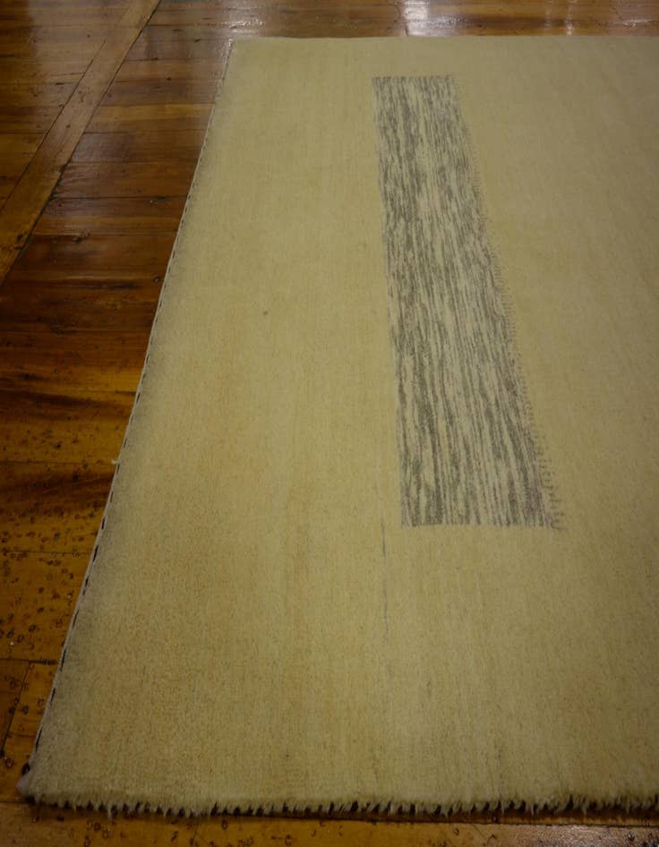 Detail image of  3' 11 x 6' 2  Hand Knotted Kashkuli Gabbeh Oriental Wool Rug