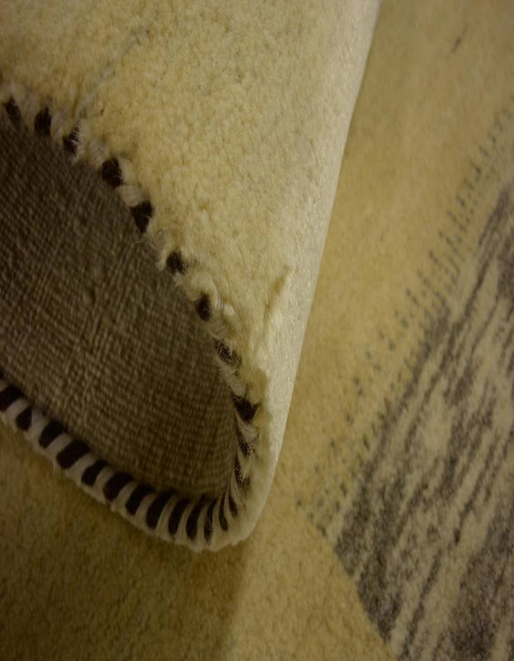 Detail image of  3' 11 x 6' 2  Hand Knotted Kashkuli Gabbeh Oriental Wool Rug