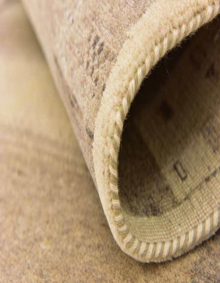 Detail image of  3' 10 x 6'  Hand Knotted Kashkuli Gabbeh Wool Rug