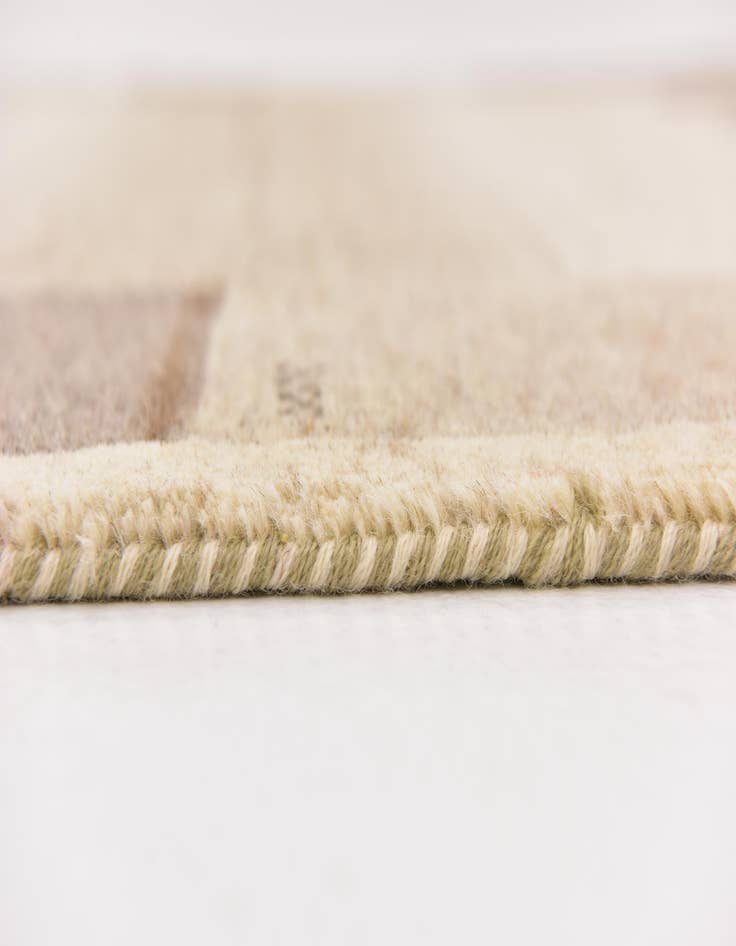 Detail image of 3' 10 x 6' Hand Knotted Kashkuli Gabbeh Wool Rug