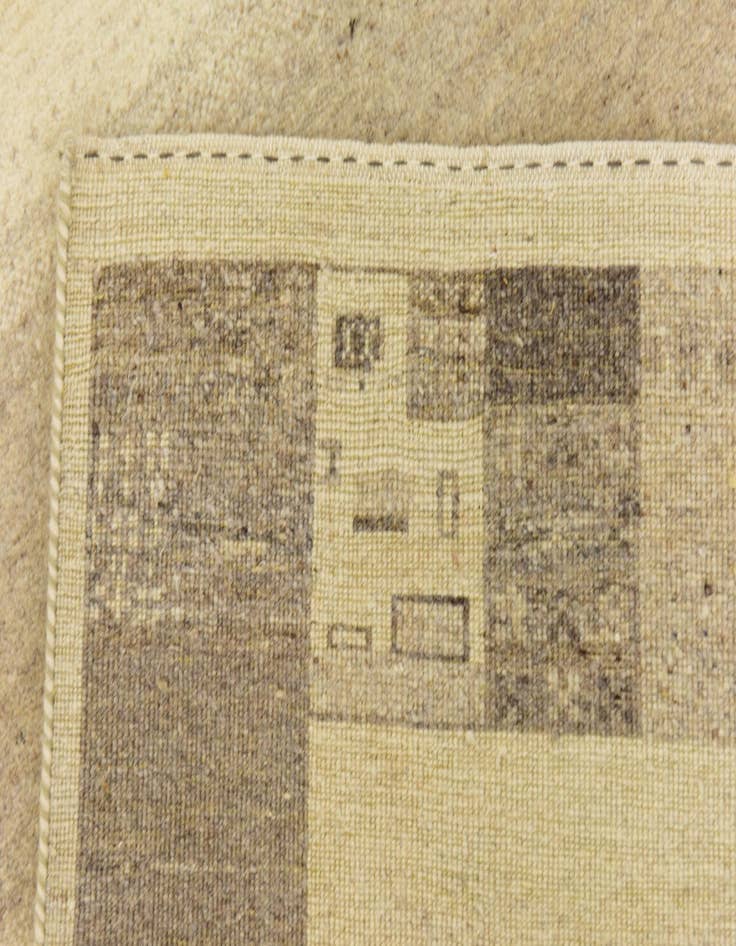 Detail image of  4' x 6'  Hand Knotted Kashkuli Gabbeh Wool Rug