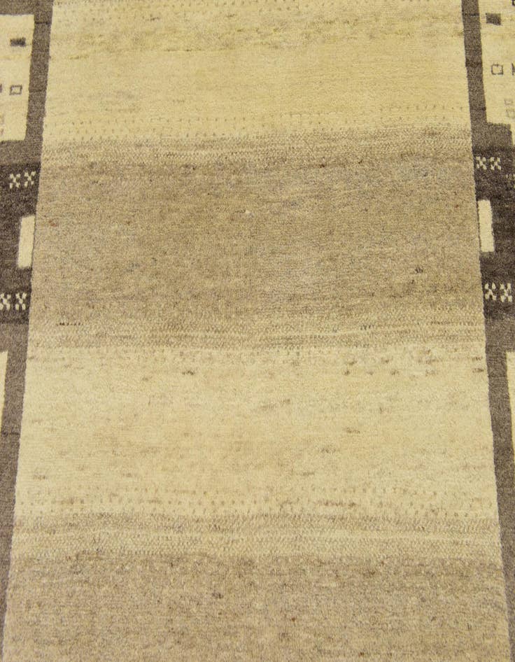 Detail image of  4' x 6'  Hand Knotted Kashkuli Gabbeh Wool Rug