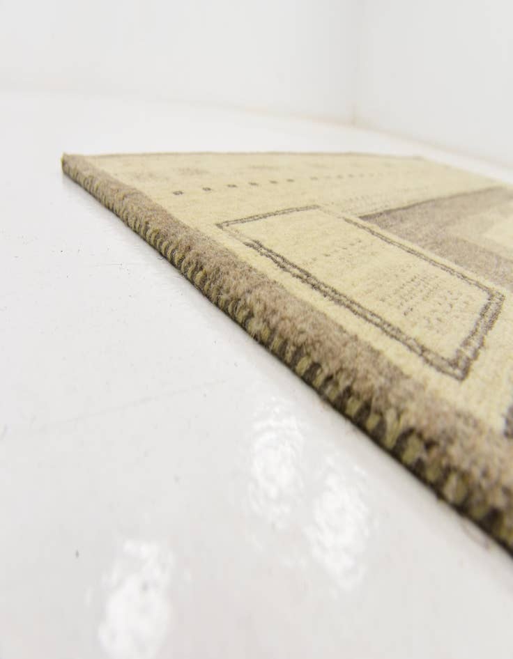 Detail image of  3' 10 x 5' 8  Hand Knotted Kashkuli Gabbeh Wool Rug