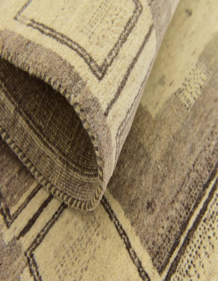 Detail image of  3' 10 x 5' 8  Hand Knotted Kashkuli Gabbeh Wool Rug