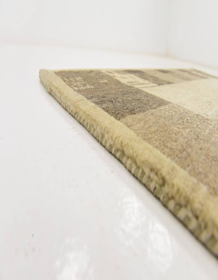 Detail image of  4' x 6' 2  Hand Knotted Kashkuli Gabbeh Wool Rug