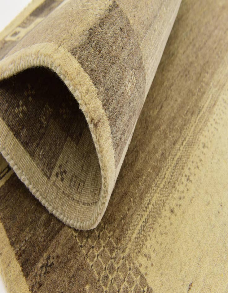 Detail image of  4' x 6' 2  Hand Knotted Kashkuli Gabbeh Wool Rug