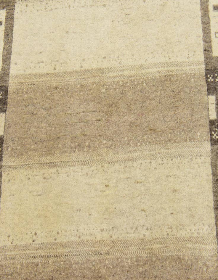 Detail image of  4' x 5' 9  Hand Knotted Kashkuli Gabbeh Wool Rug
