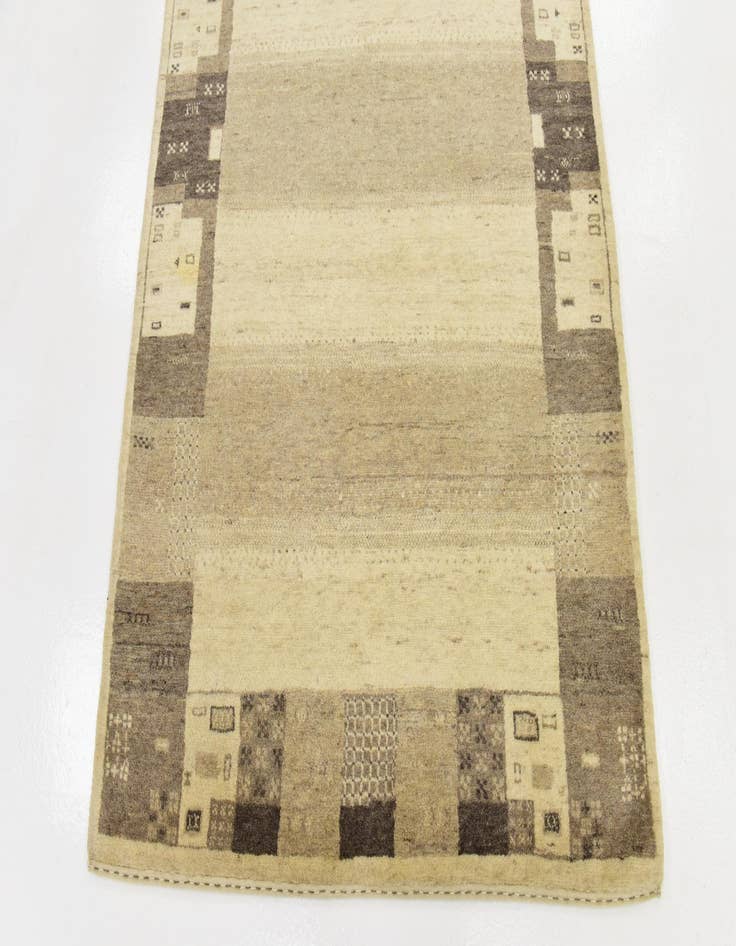 Detail image of  4' x 6' 2  Hand Knotted Kashkuli Gabbeh Wool Rug