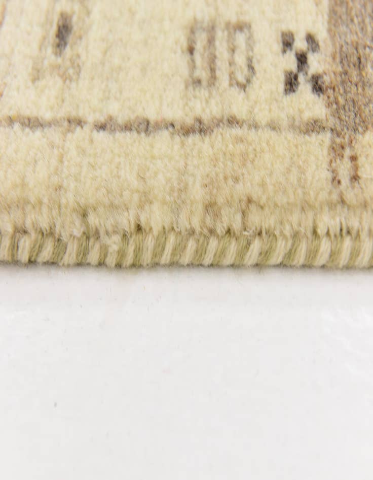 Detail image of  4' x 6' 2  Hand Knotted Kashkuli Gabbeh Wool Rug