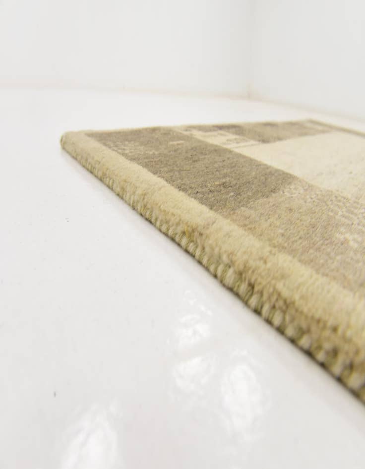 Detail image of  4' x 6' 2  Hand Knotted Kashkuli Gabbeh Wool Rug