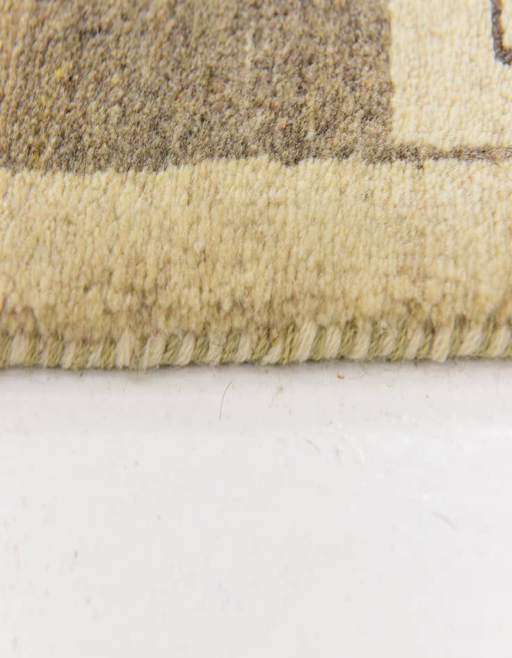 Detail image of  4' x 6' 2  Hand Knotted Kashkuli Gabbeh Wool Rug