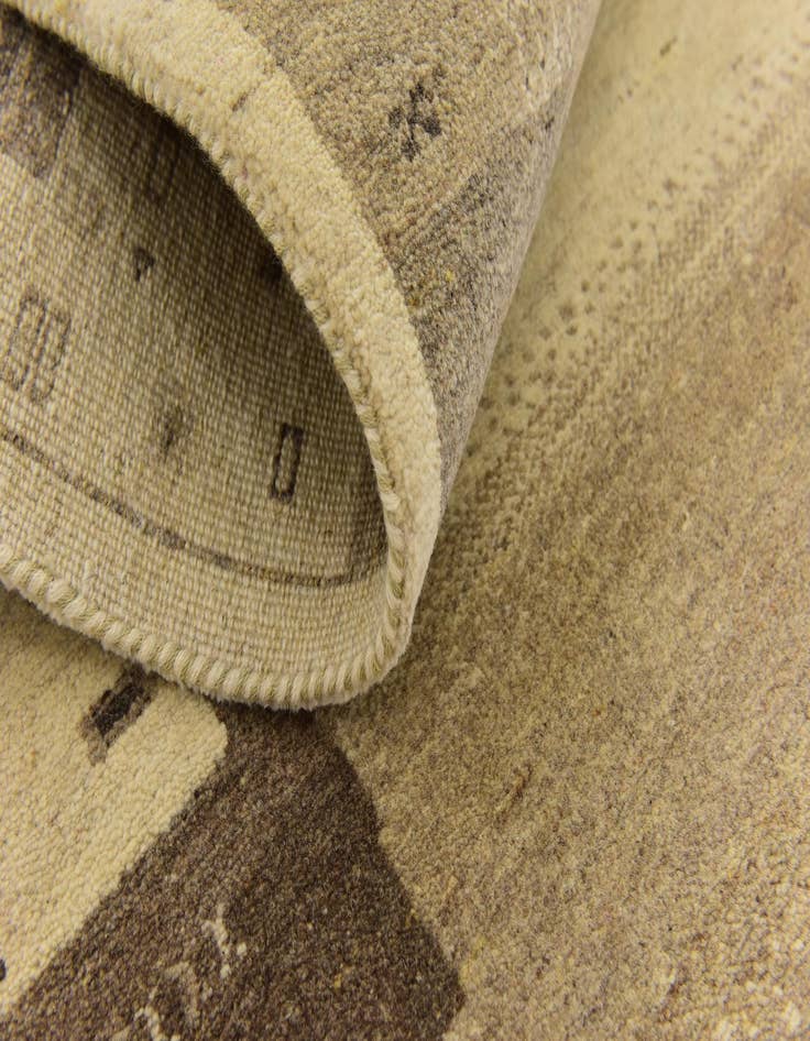 Detail image of  4' x 6' 2  Hand Knotted Kashkuli Gabbeh Wool Rug