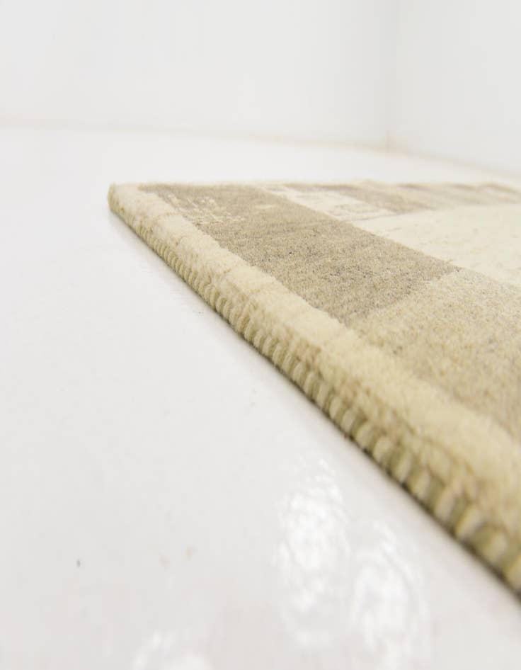 Detail image of  3' 10 x 6'  Hand Knotted Kashkuli Gabbeh Wool Rug