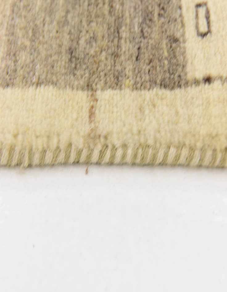 Detail image of  3' 10 x 6'  Hand Knotted Kashkuli Gabbeh Wool Rug