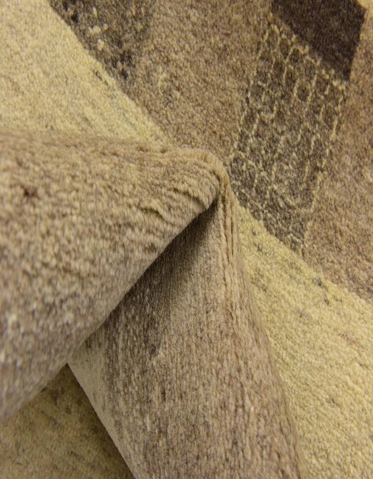 Detail image of  3' 10 x 6'  Hand Knotted Kashkuli Gabbeh Wool Rug