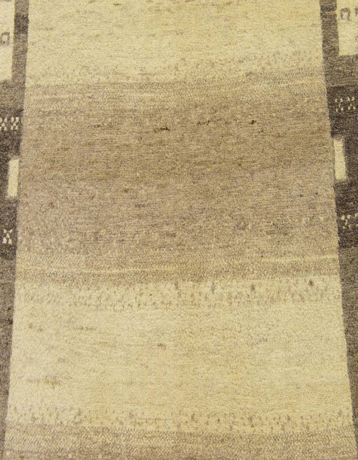 Detail image of  3' 10 x 6'  Hand Knotted Kashkuli Gabbeh Wool Rug