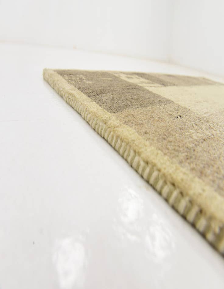 Detail image of  3' 10 x 6'  Hand Knotted Kashkuli Gabbeh Wool Rug