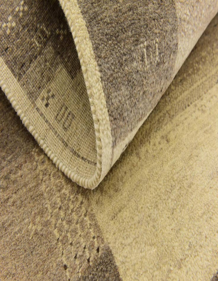 Detail image of  3' 10 x 6'  Hand Knotted Kashkuli Gabbeh Wool Rug