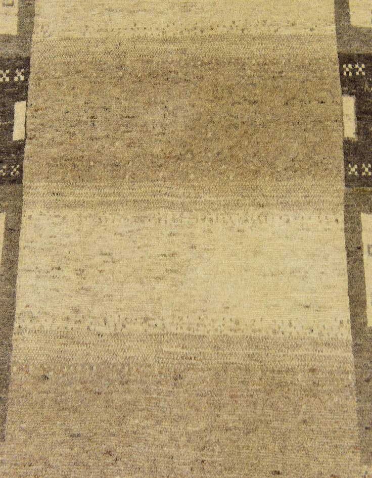 Detail image of  3' 10 x 6'  Hand Knotted Kashkuli Gabbeh Wool Rug