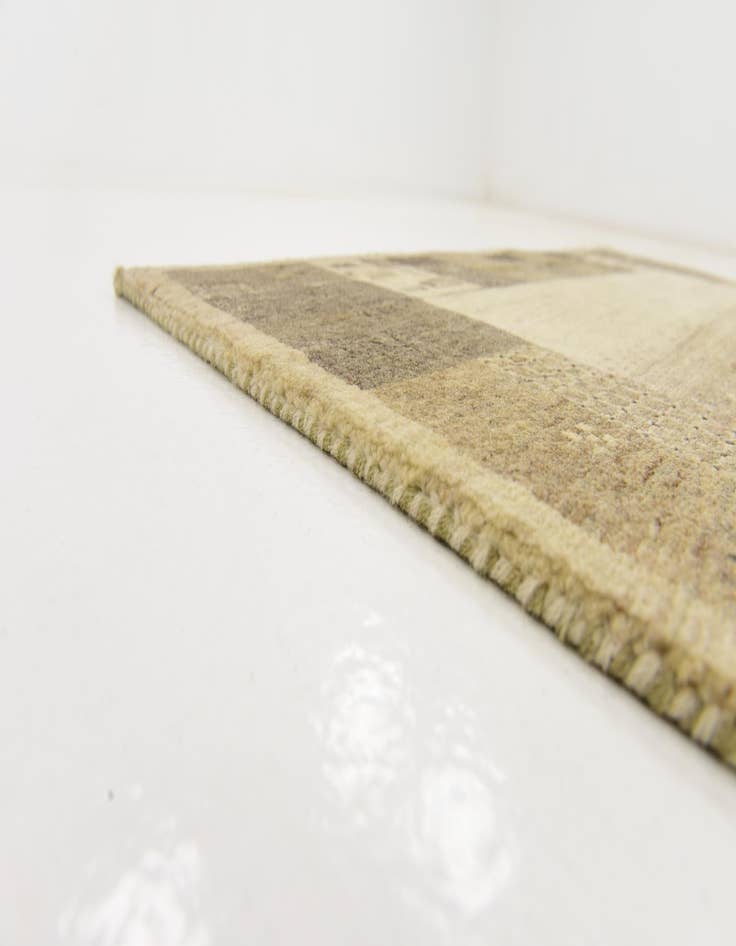 Detail image of  3' 10 x 6'  Hand Knotted Kashkuli Gabbeh Wool Rug