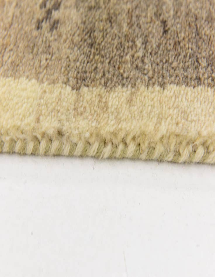 Detail image of  4' x 6'  Hand Knotted Kashkuli Gabbeh Wool Rug