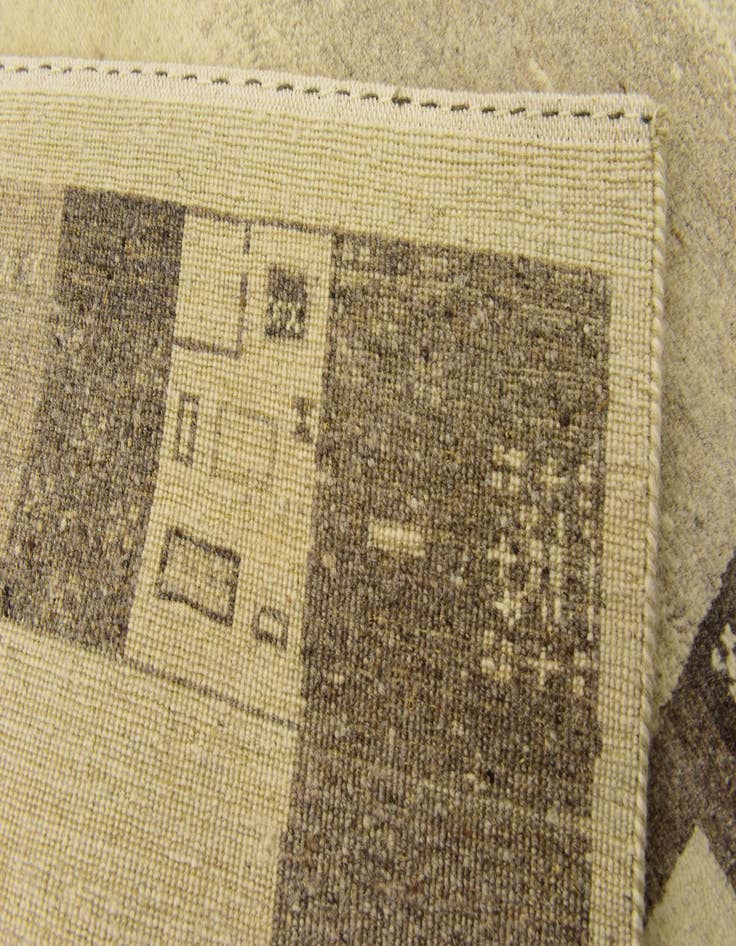 Detail image of  3' 10 x 6' 2  Hand Knotted Kashkuli Gabbeh Wool Rug