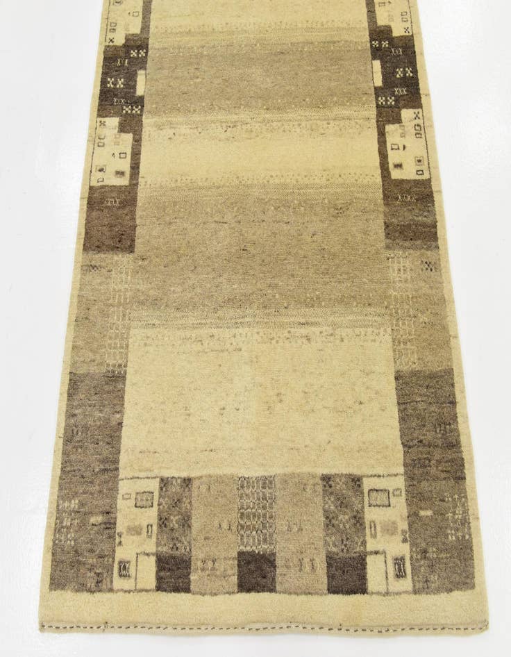 Detail image of  3' 10 x 6' 2  Hand Knotted Kashkuli Gabbeh Wool Rug