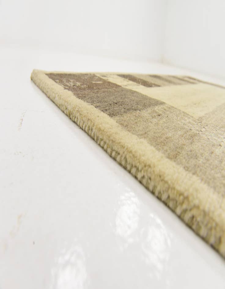 Detail image of  3' 10 x 6' 2  Hand Knotted Kashkuli Gabbeh Wool Rug