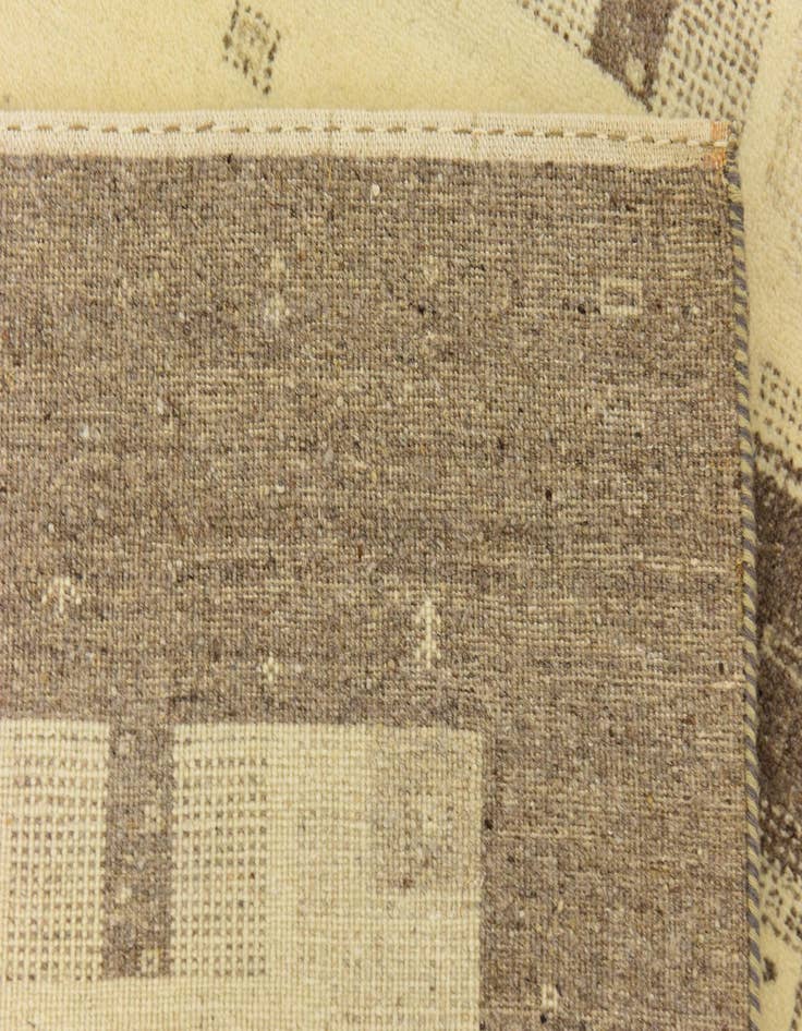 Detail image of  4' x 6'  Hand Knotted Kashkuli Gabbeh Wool Rug