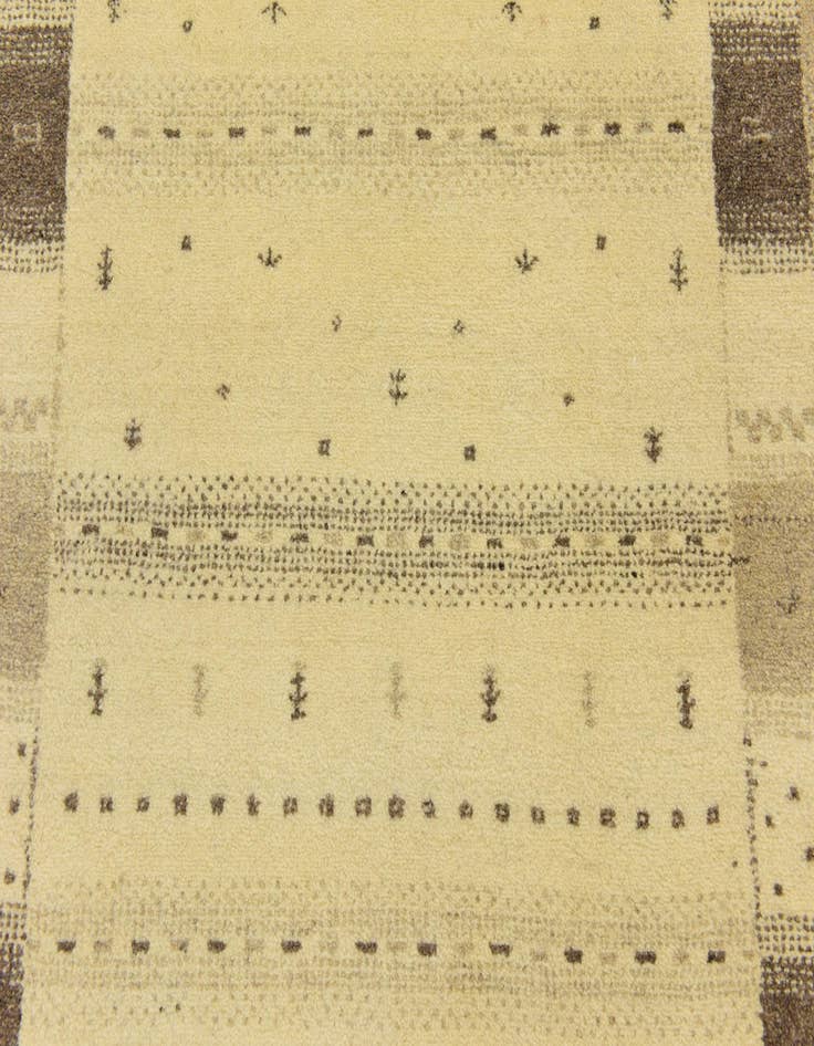 Detail image of  4' x 6'  Hand Knotted Kashkuli Gabbeh Wool Rug