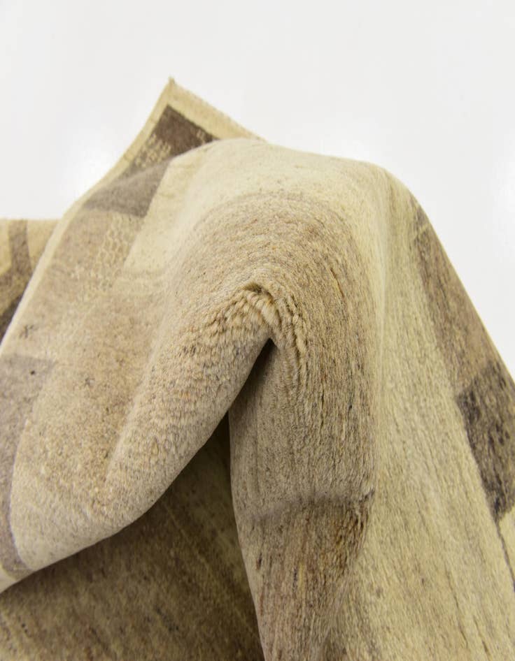 Detail image of  4' x 6'  Hand Knotted Kashkuli Gabbeh Wool Rug