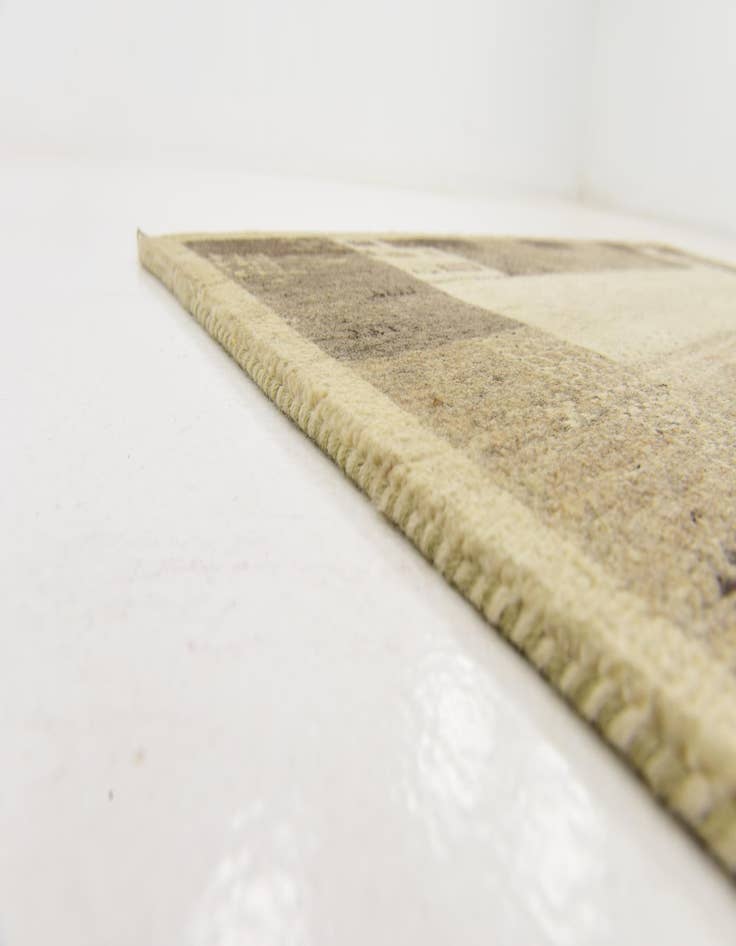 Detail image of  4' x 6'  Hand Knotted Kashkuli Gabbeh Wool Rug