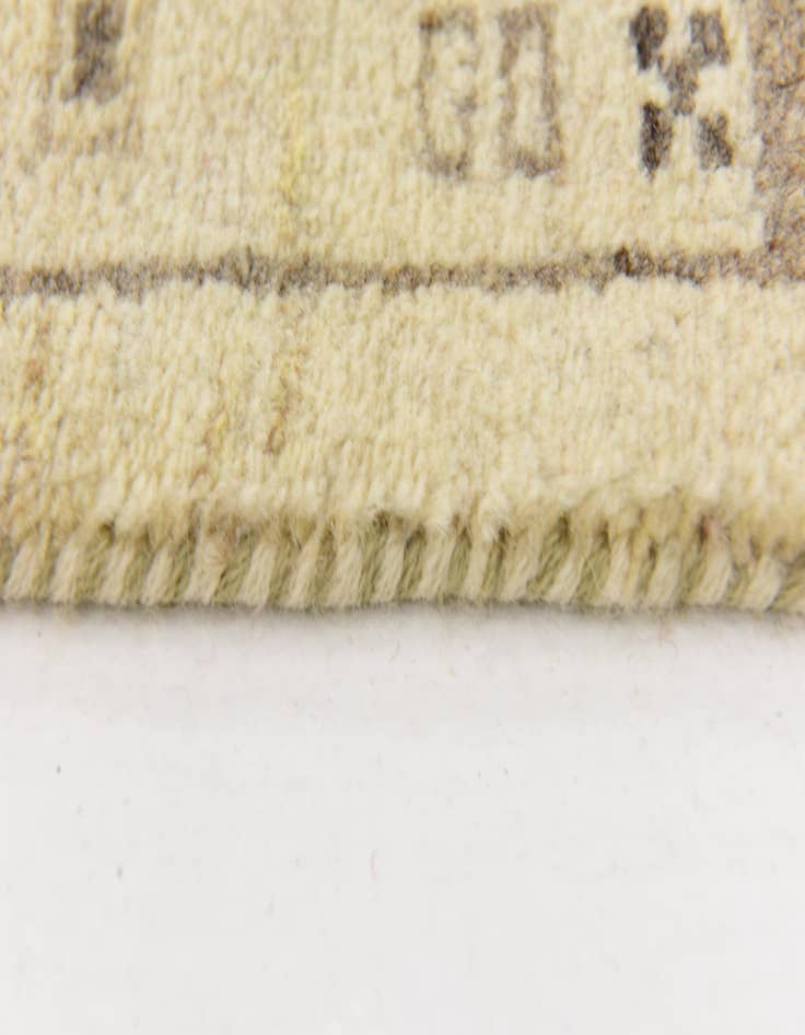 Detail image of  4' x 6'  Hand Knotted Kashkuli Gabbeh Wool Rug