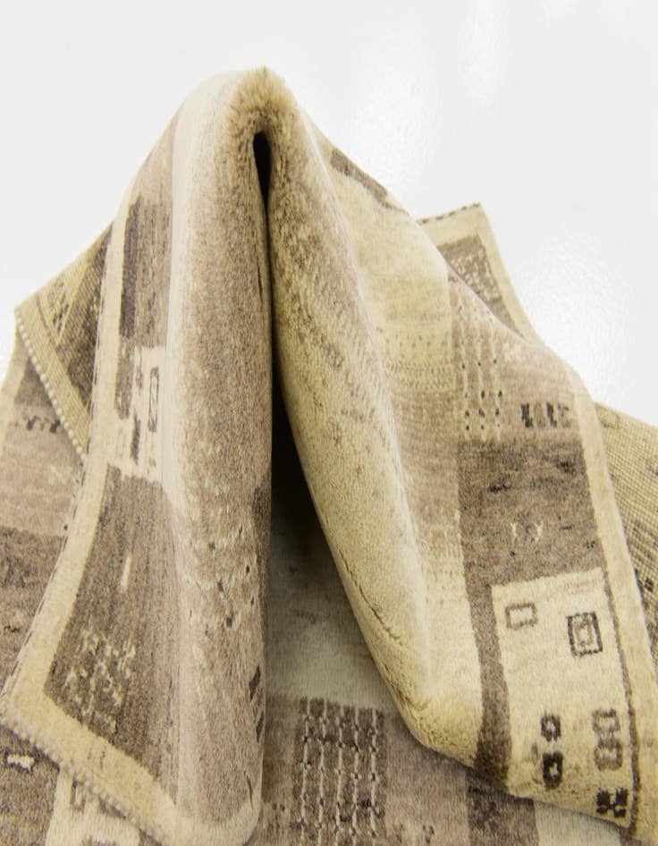 Detail image of  3' x 4' 2  Hand Knotted Kashkuli Gabbeh Wool Rug