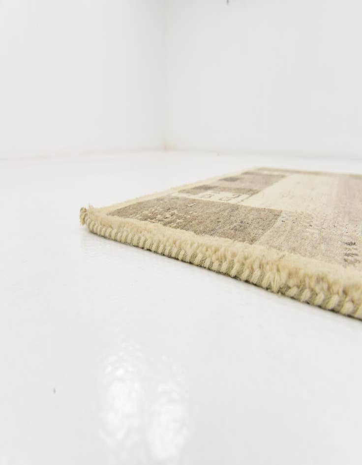 Detail image of  3' x 4' 2  Hand Knotted Kashkuli Gabbeh Wool Rug