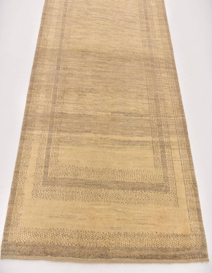 Detail image of  4' 3 x 5' 9  Hand Knotted Kashkuli Gabbeh Oriental Wool Rug