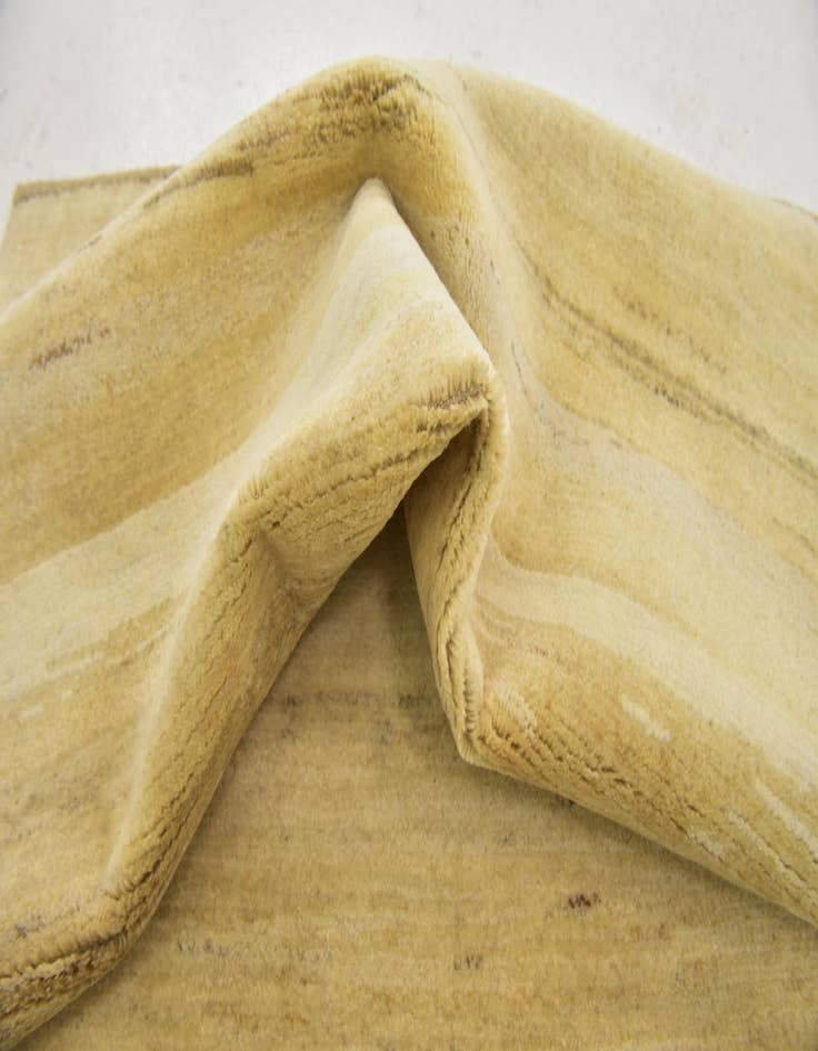 Detail image of  3' 4 x 4' 8  Hand Knotted Kashkuli Gabbeh Wool Rug